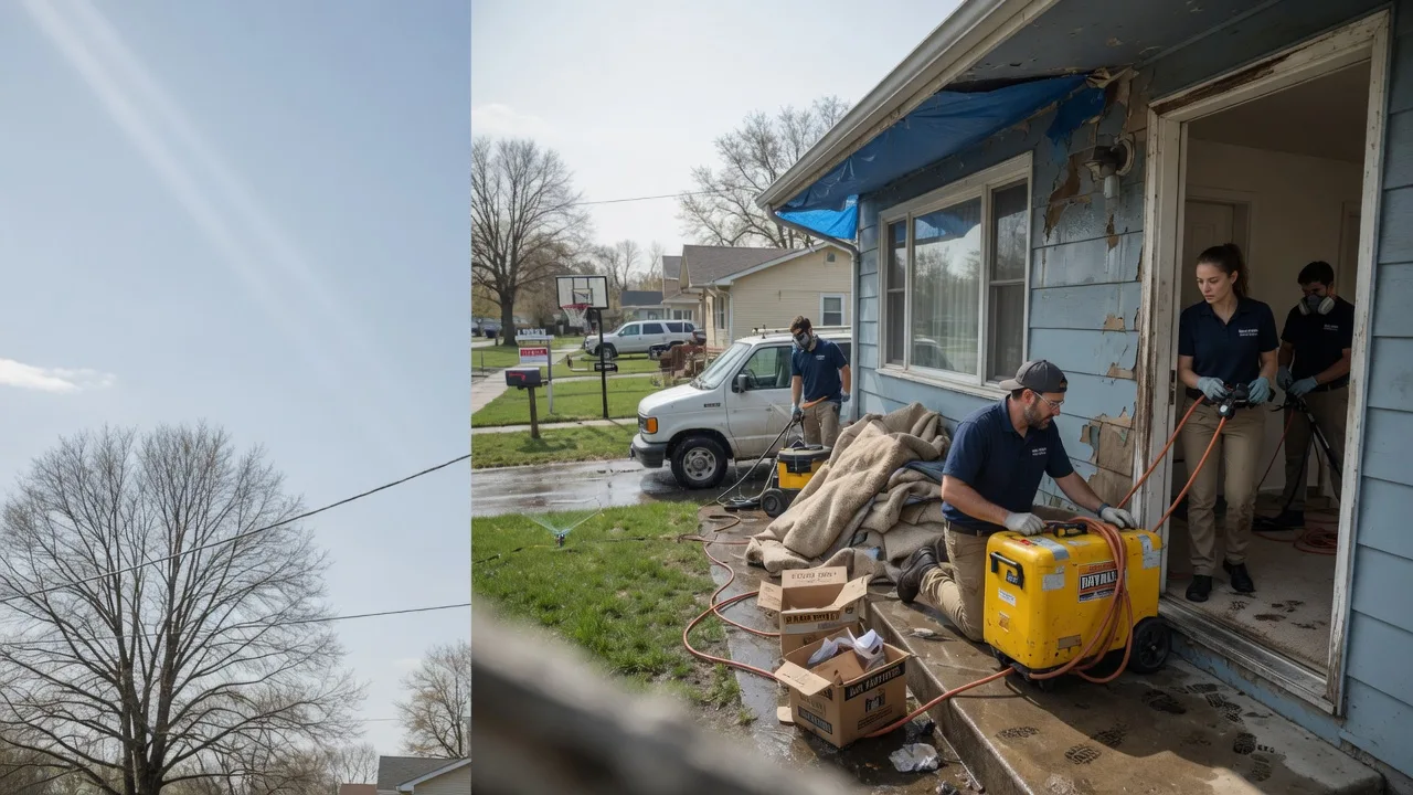 Basement Flood Cleanup in Whiting, IN near me